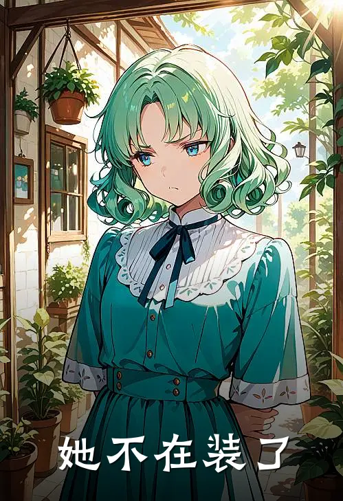 她不在装了