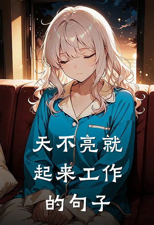 天不亮就起来工作的句子