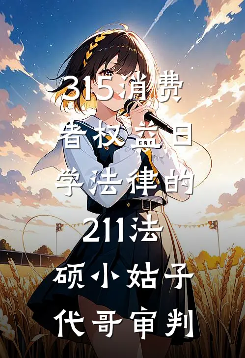 315消费者权益日，学法律的211法硕小姑子代哥审判佚名佚名完本小说免费阅读_小说完结版315消费者权益日，学法律的211法硕小姑子代哥审判佚名佚名