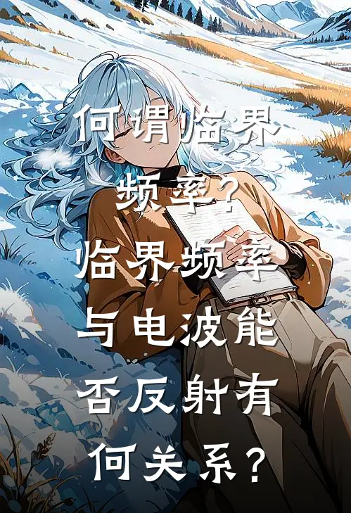 何谓临界频率?临界频率与电波能否反射有何关系?